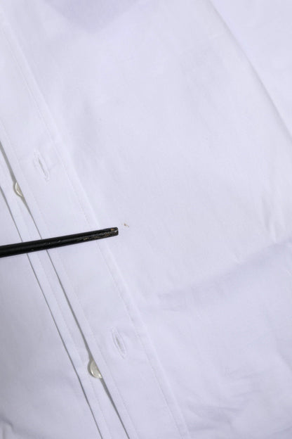 Dolce & Gabbana White Cotton GOLD Long Sleeves Formal Shirt by Dolce & Gabbana