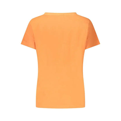 North Sails Arancione Cotton Women T-Shirt by North Sails