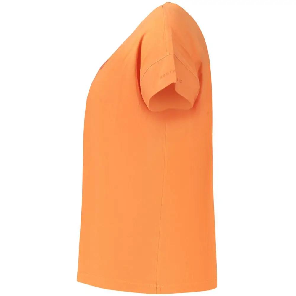 North Sails Arancione Cotton Women T-Shirt by North Sails
