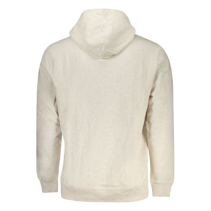 Sweat à capuche Tommy Hilfiger homme en coton beige – TO-38433