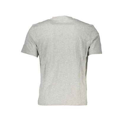 North Sails Gray Cotton Men T-Shirt by North Sails