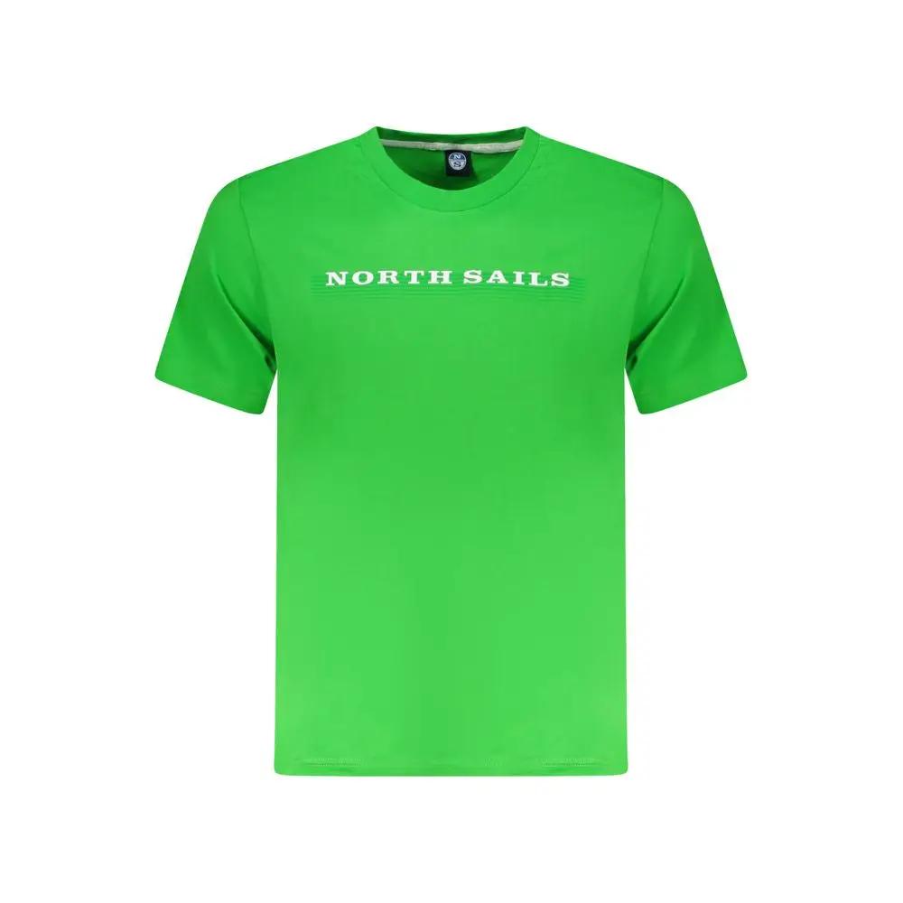 North Sails Verde Cotton Men T-Shirt by North Sails