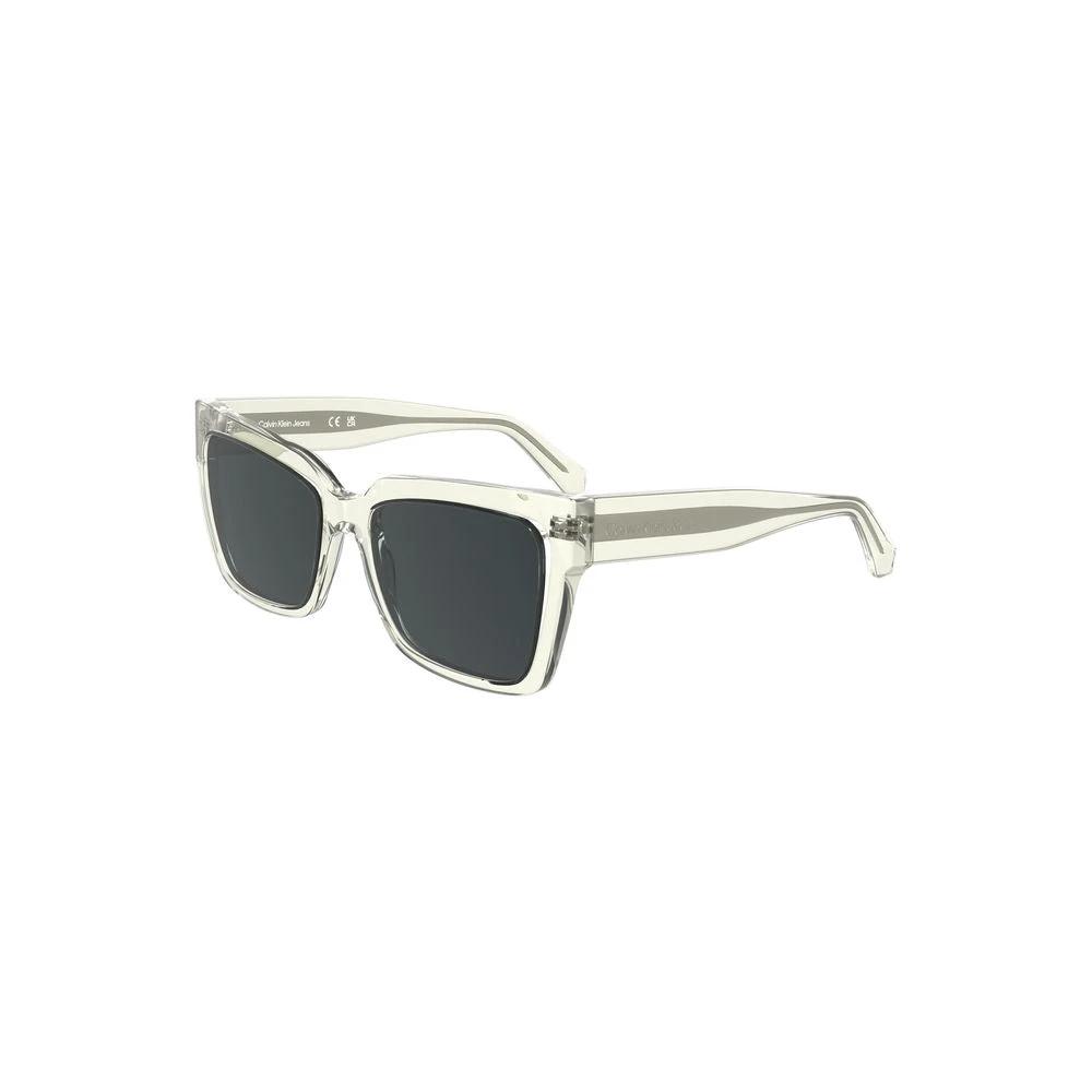 Calvin Klein Transparent Plastic Men's Sunglasses by Calvin Klein