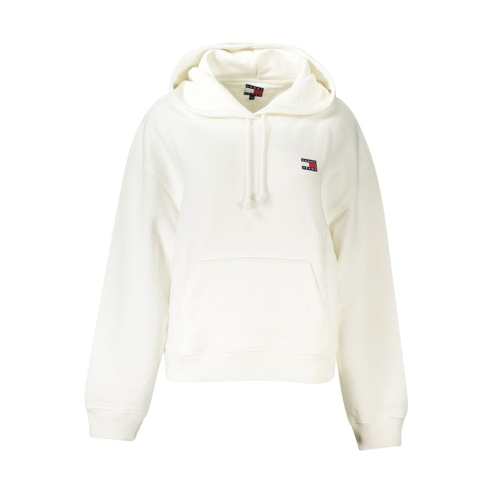 Sweat à capuche Tommy Hilfiger femme en coton blanc – TO-36257