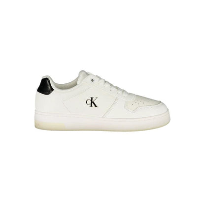 Calvin Klein Bianco Polyurethane Women Sneaker by Calvin Klein