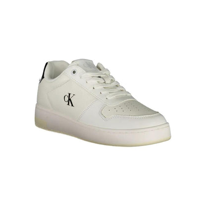Calvin Klein Bianco Polyurethane Women Sneaker by Calvin Klein