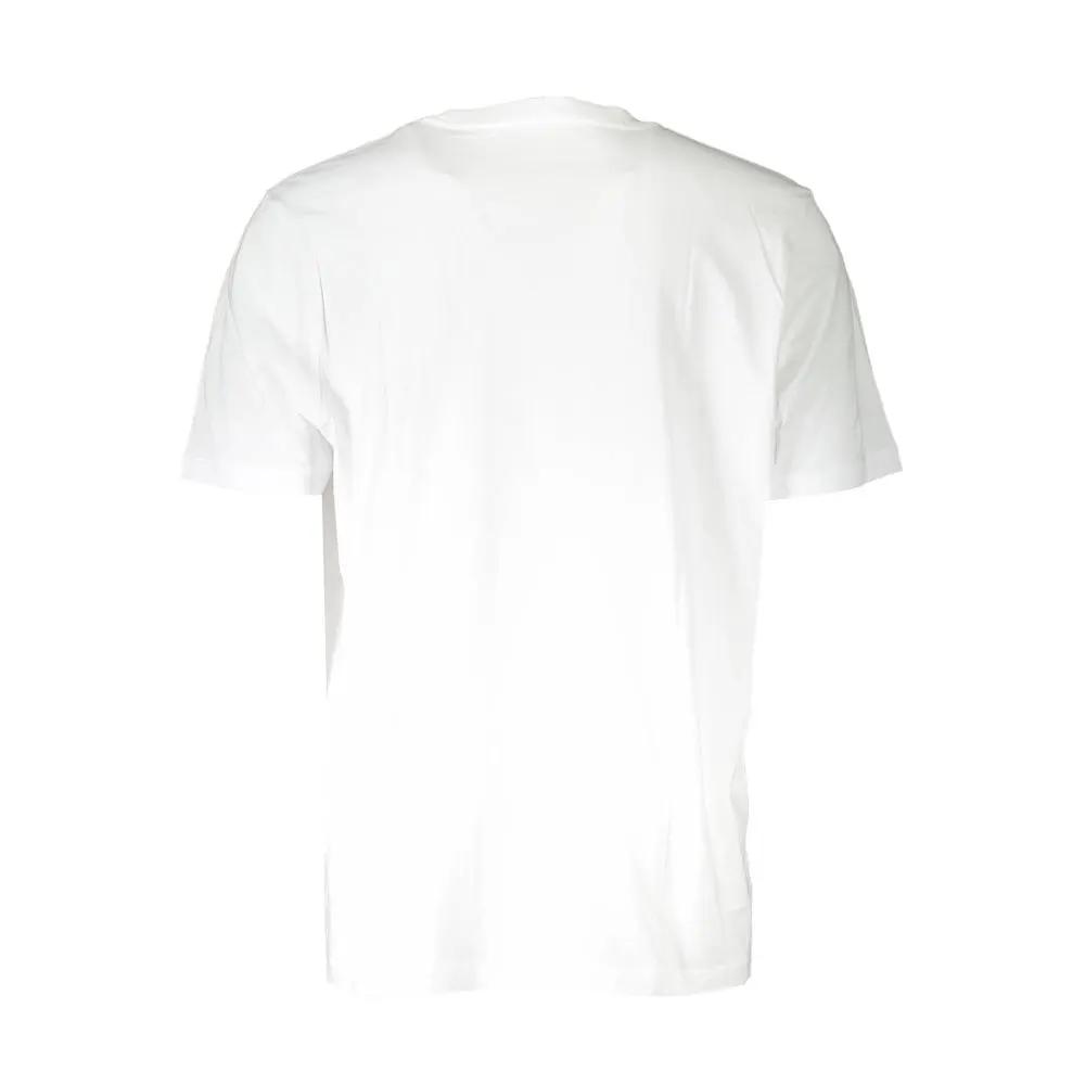 Diesel White Cotton Men T-Shirt by Diesel