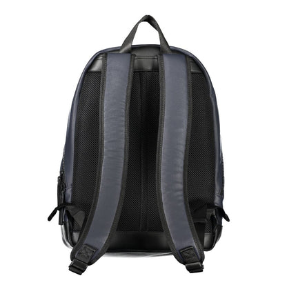 Tommy Hilfiger Blu Polyurethane Men Backpack