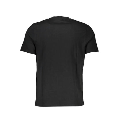 North Sails Black Cotton Men T-Shirt by North Sails