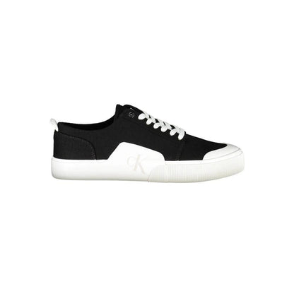 Calvin Klein Nero Cotton Men Sneaker by Calvin Klein