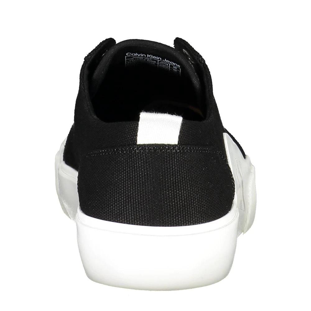 Calvin Klein Nero Cotton Men Sneaker by Calvin Klein