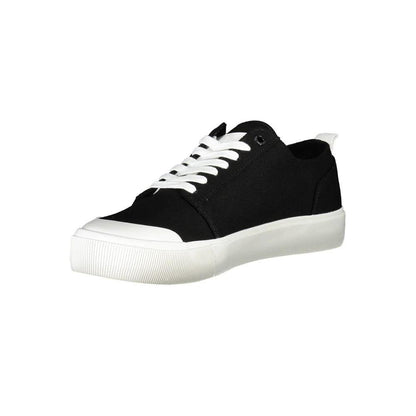 Calvin Klein Nero Cotton Men Sneaker by Calvin Klein