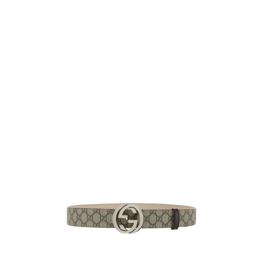 Gucci Beige GG Supreme Belt