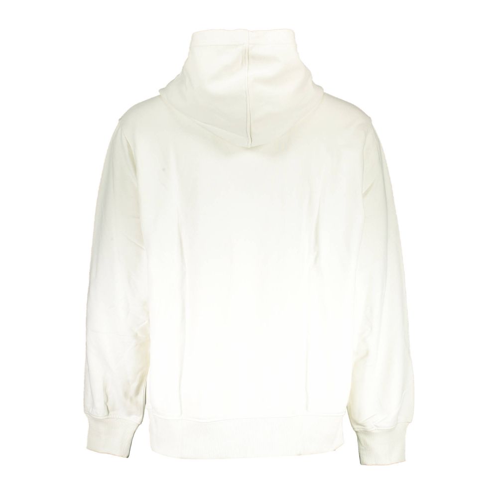 Sweat à capuche Calvin Klein homme en coton blanc – CA-17458