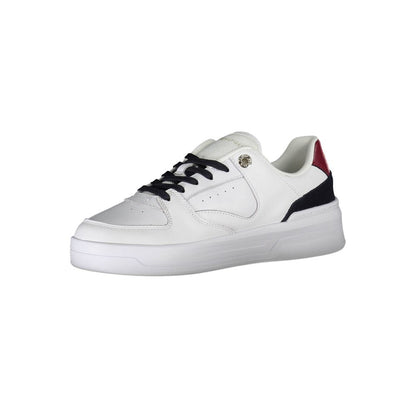 Tommy Hilfiger Bianco Leather Women Sneaker