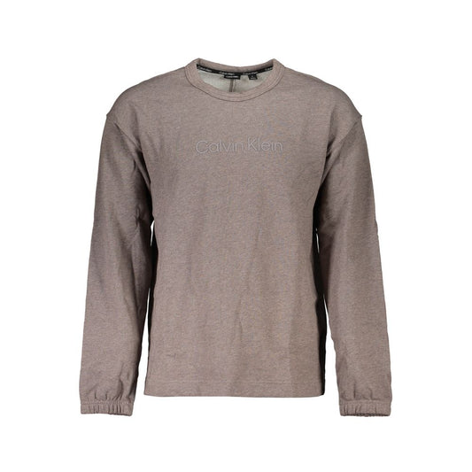 Sweat-shirt Calvin Klein homme en coton marron – CA-25211