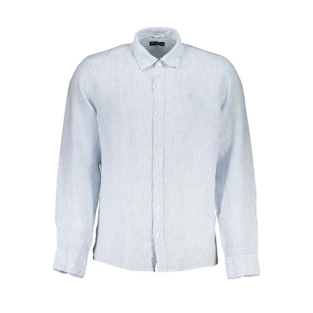 North Sails Azzurro Linen Men Shirt by North Sails