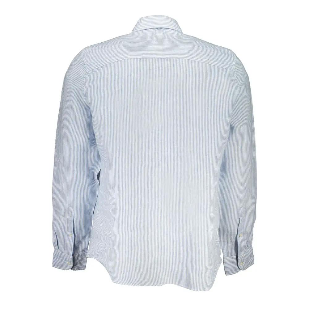 North Sails Azzurro Linen Men Shirt by North Sails