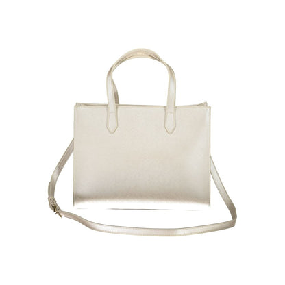 Valentino Gray Polyethylene Handbag