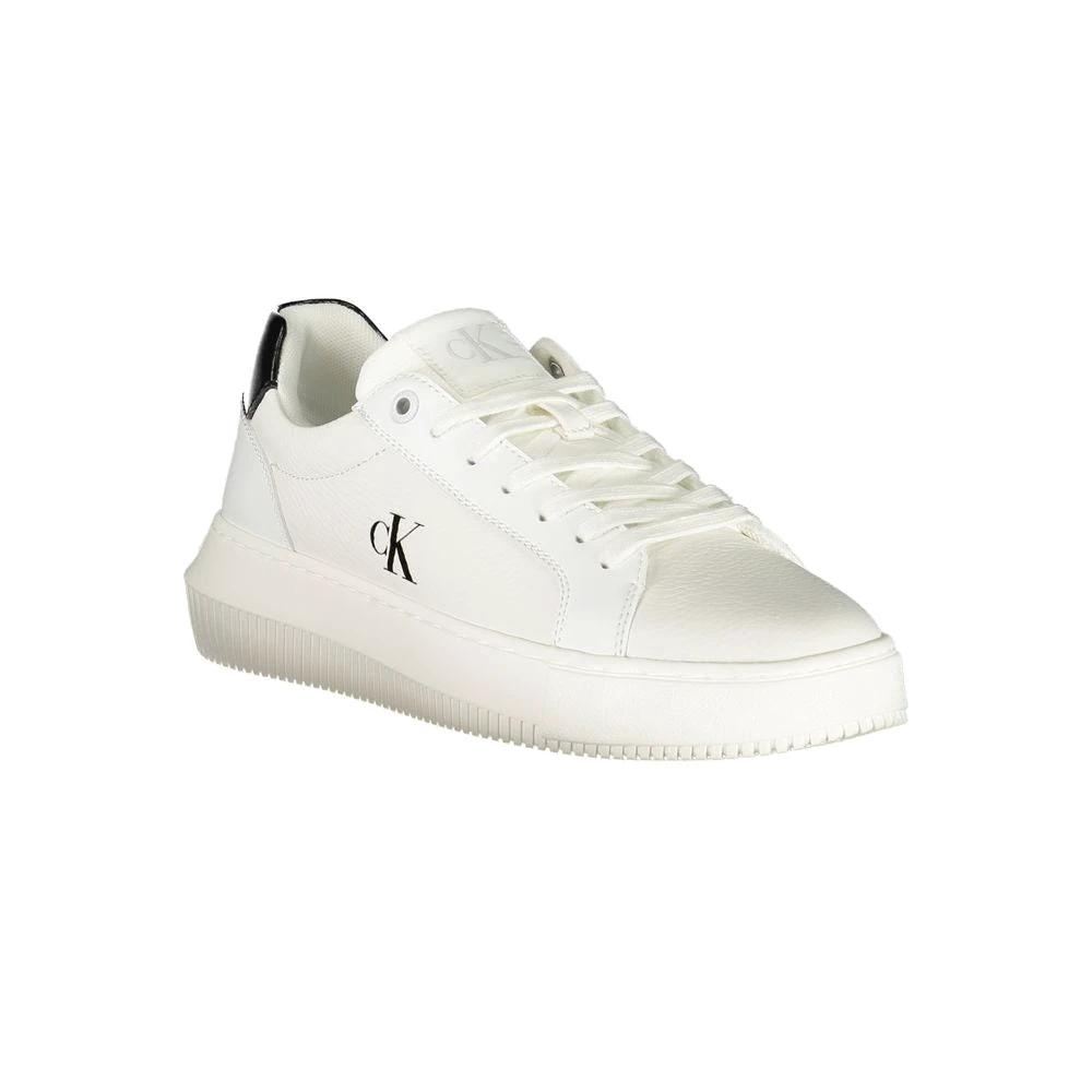 Calvin Klein Bianco Polyurethane Women Sneaker by Calvin Klein