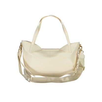 Valentino Beige Polyethylene Handbag