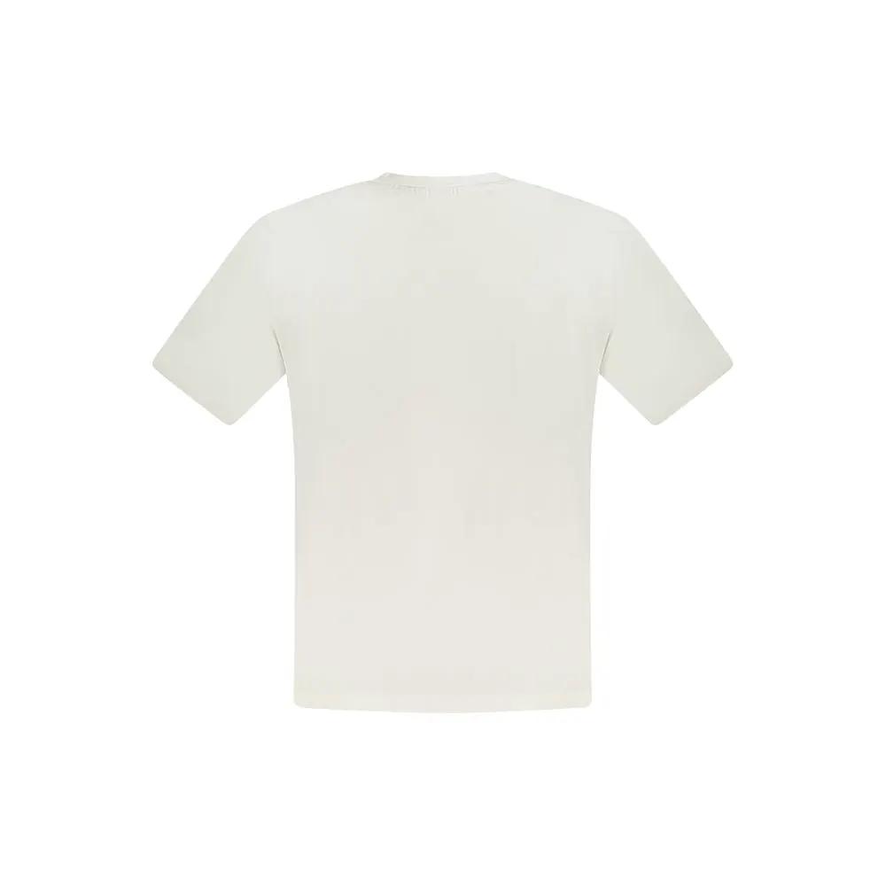 North Sails White Cotton Mens T-Shirt by North Sails