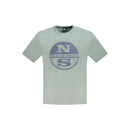North Sails Verde Cotton Men T-Shirt by North Sails