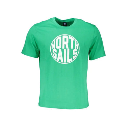 North Sails Verde Cotton Men T-Shirt by North Sails