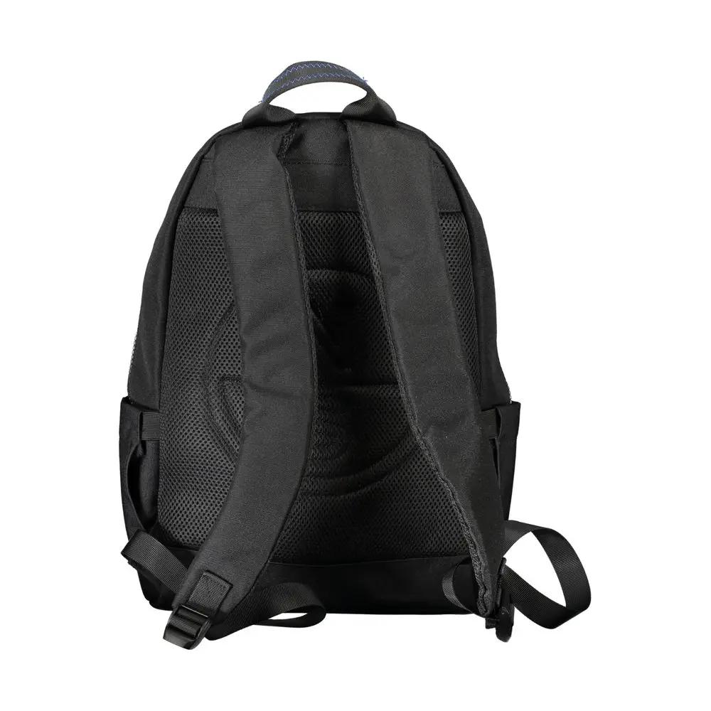North Sails Black Polyester Men Backpack by North Sails