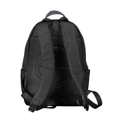 North Sails Black Polyester Men Backpack by North Sails