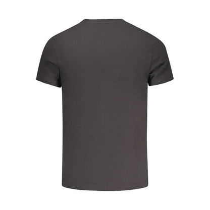 Tommy Hilfiger Black Cotton Men's T-Shirt by Tommy Hilfiger