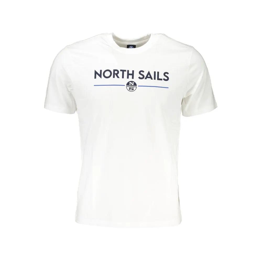 North Sails Bianco Cotton Men T-Shirt by North Sails