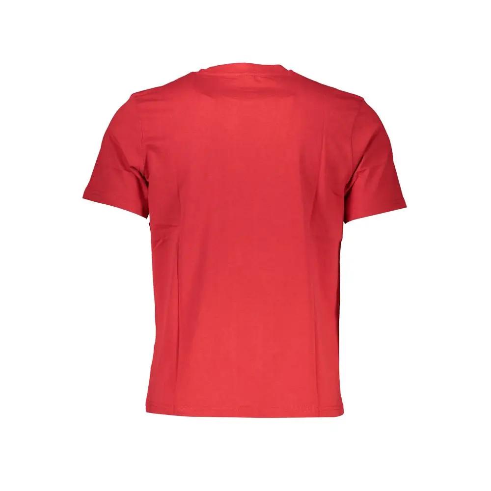 North Sails Red Cotton Men T-Shirt by North Sails