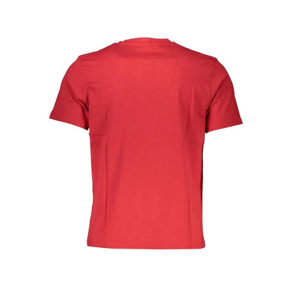 North Sails Red Cotton Men T-Shirt by North Sails