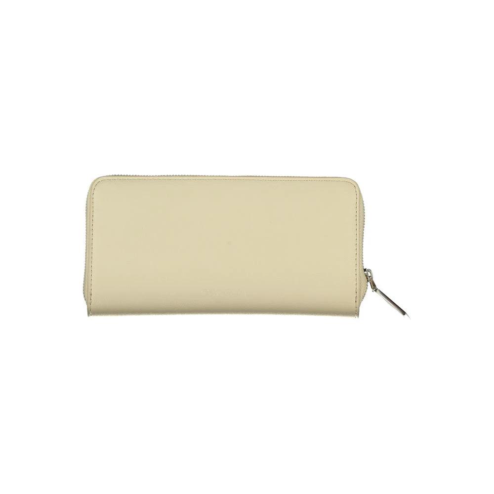 Calvin Klein Beige Polyurethane Women Wallet by Calvin Klein
