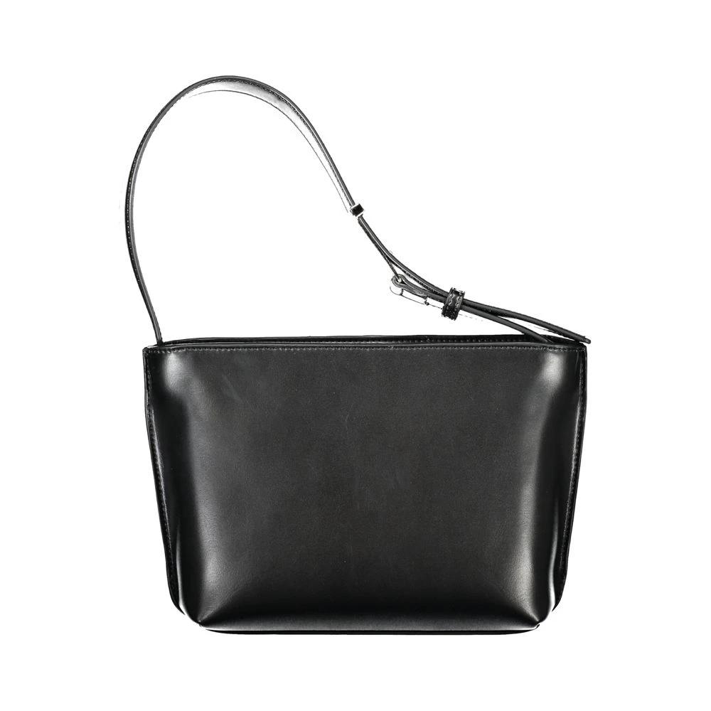 Calvin Klein Black Polyester Woman Shoulder Bag by Calvin Klein