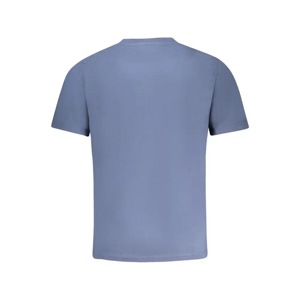 North Sails Blue Cotton Men T-Shirt by North Sails