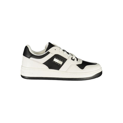 Tommy Hilfiger Bianco Polyurethane Men Sneaker