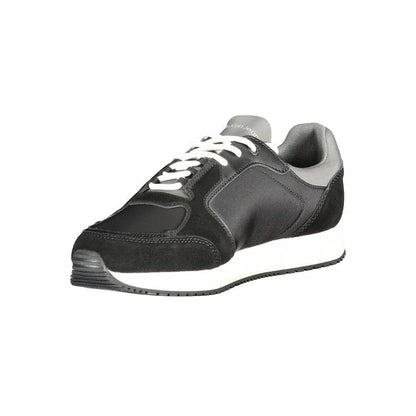 Calvin Klein Black Polyurethane Men Sneaker