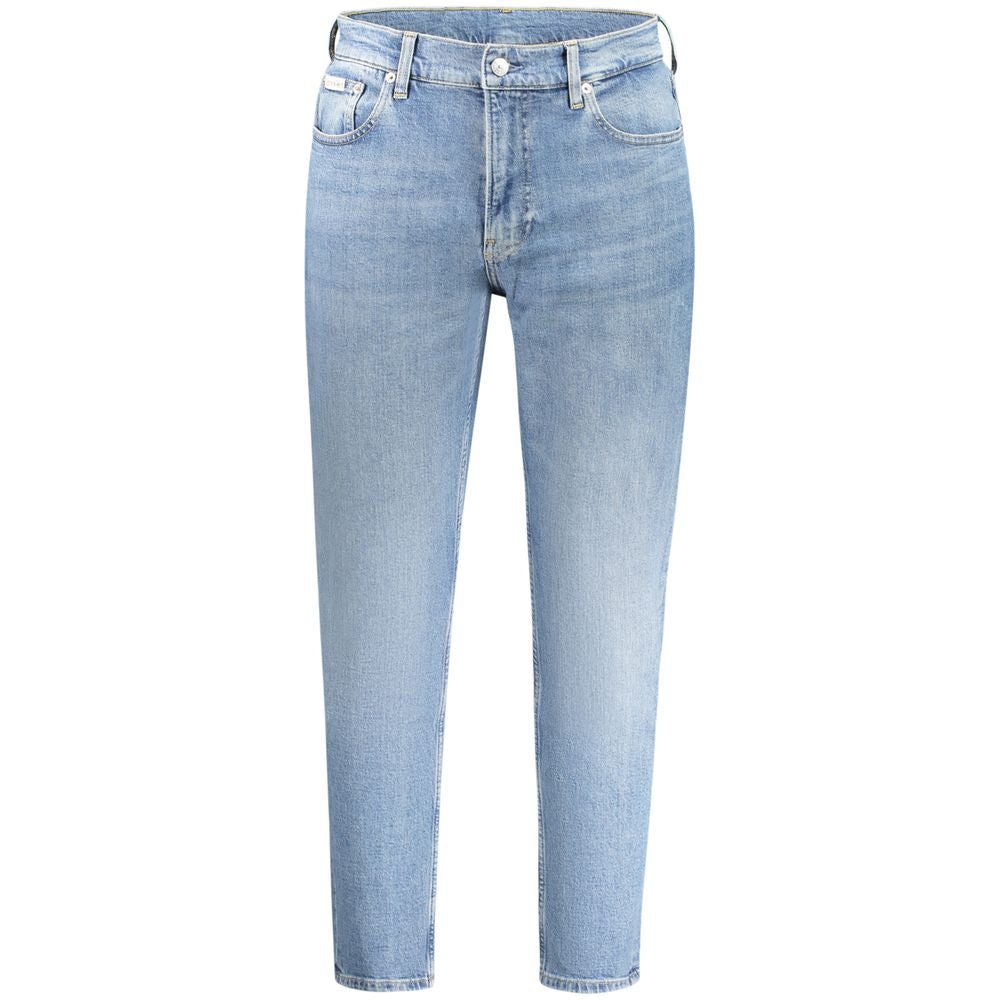 Jean Calvin Klein homme Dad Jean en coton bleu – CA-34439