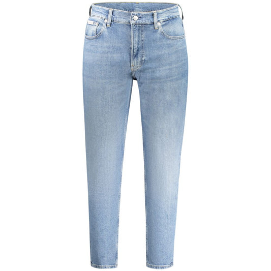 Jean Calvin Klein homme Dad Jean en coton bleu – CA-34439