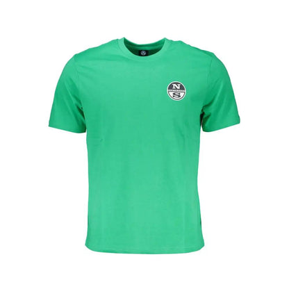 North Sails Verde Cotton Men T-Shirt by North Sails
