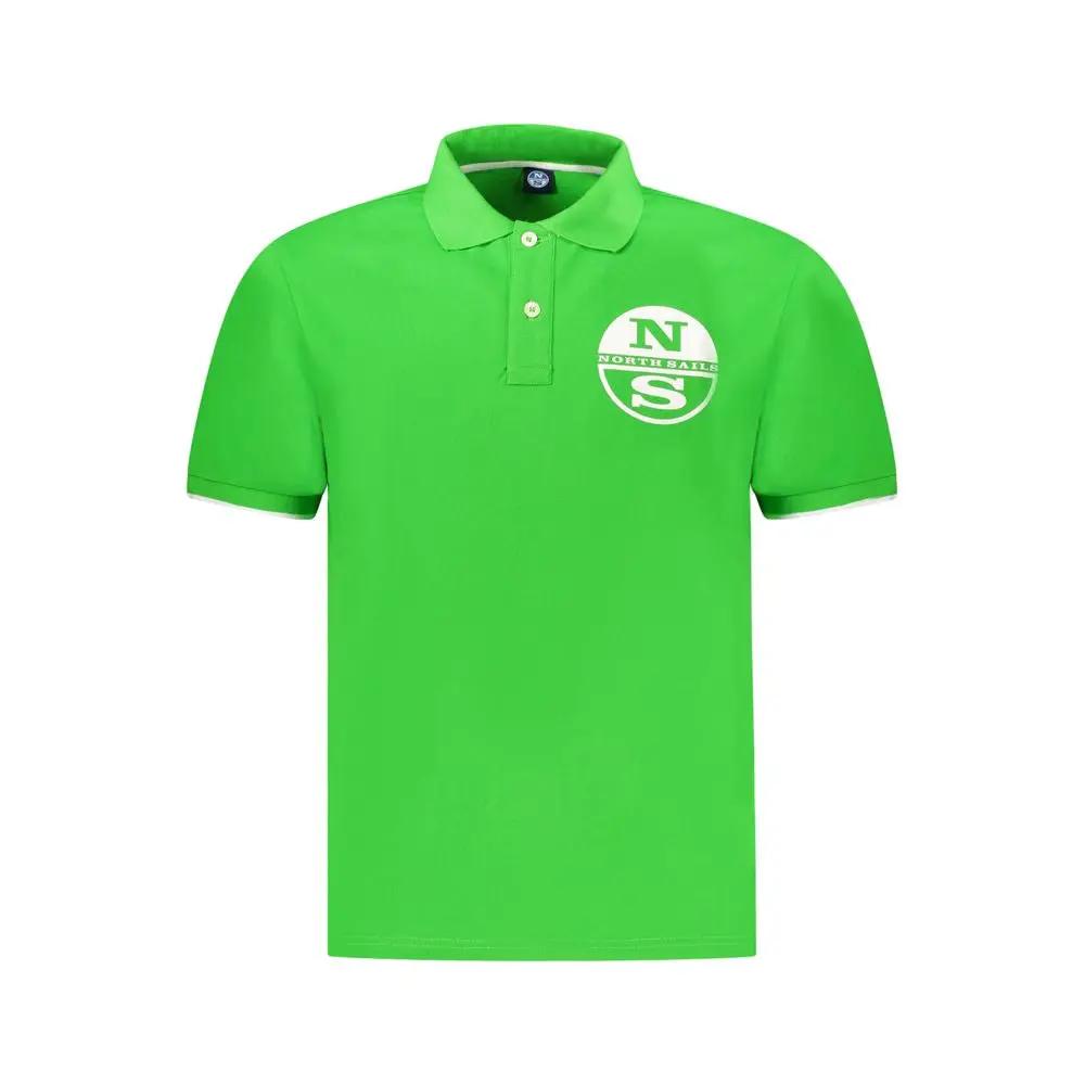 North Sails Verde Cotton Men Polo by North Sails