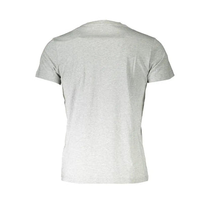 Diesel Grigio Cotton Men T-Shirt by Diesel