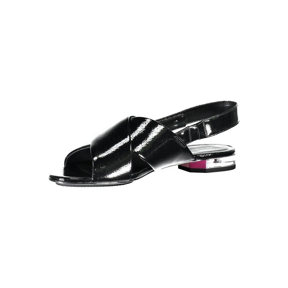Calvin Klein Nero Poliuretano Women Sandal by Calvin Klein