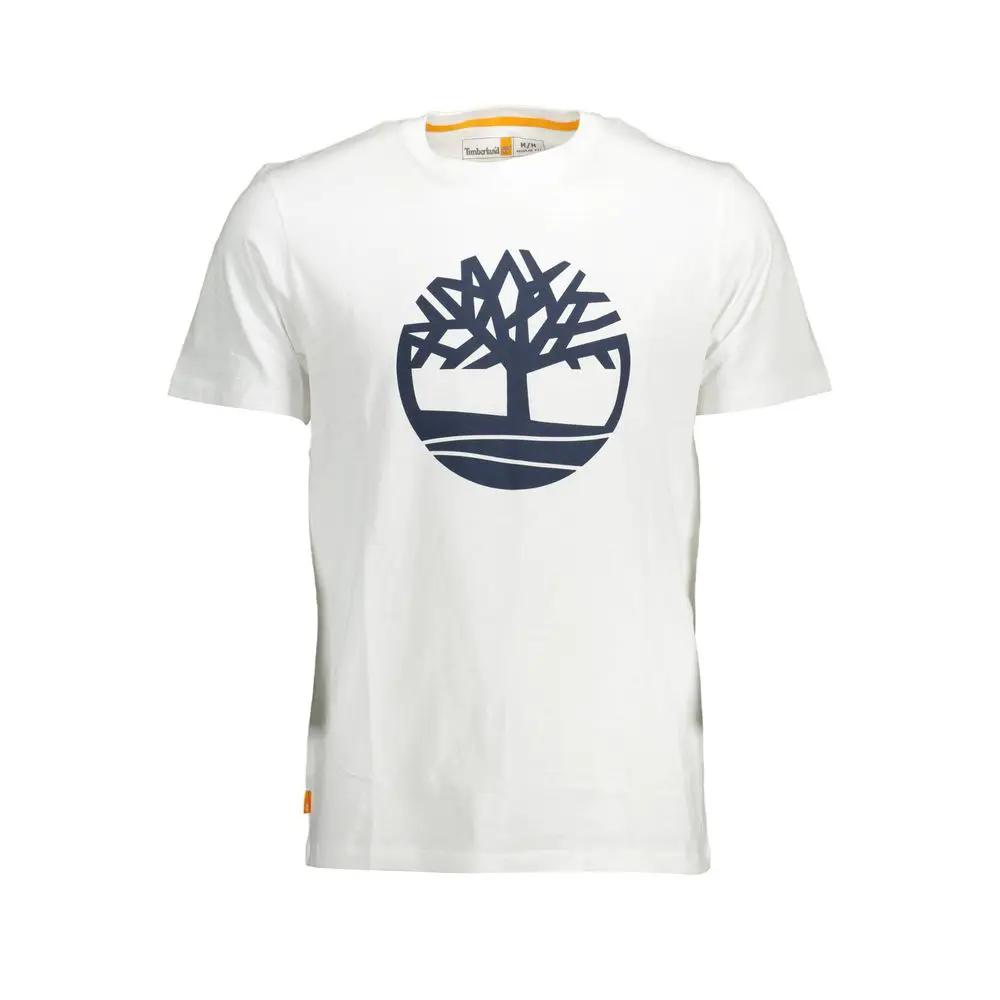 Timberland White Organic Cotton Men's T-Shirt by Timberland