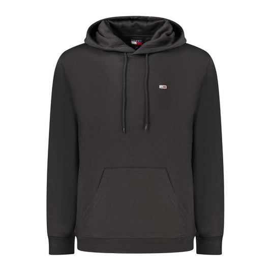 Sweat à capuche Tommy Hilfiger homme en coton noir – TO-34991