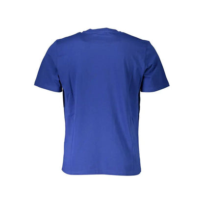 North Sails Blue Cotton Men T-Shirt by North Sails