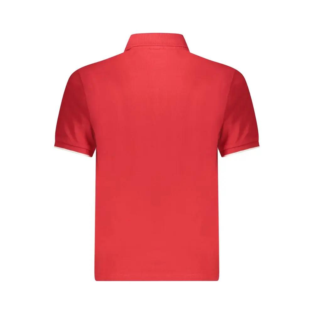 North Sails Red Cotton Men Polo by North Sails