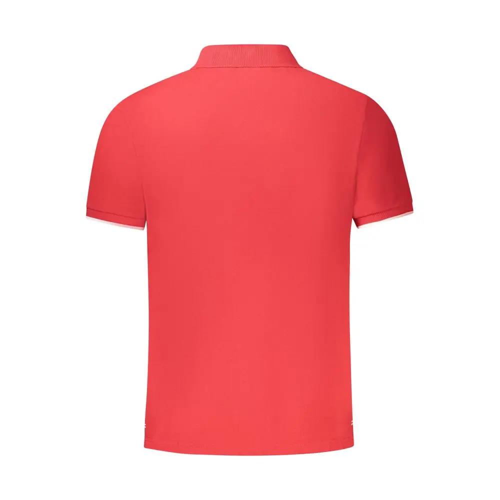 North Sails Red Cotton Men Polo by North Sails